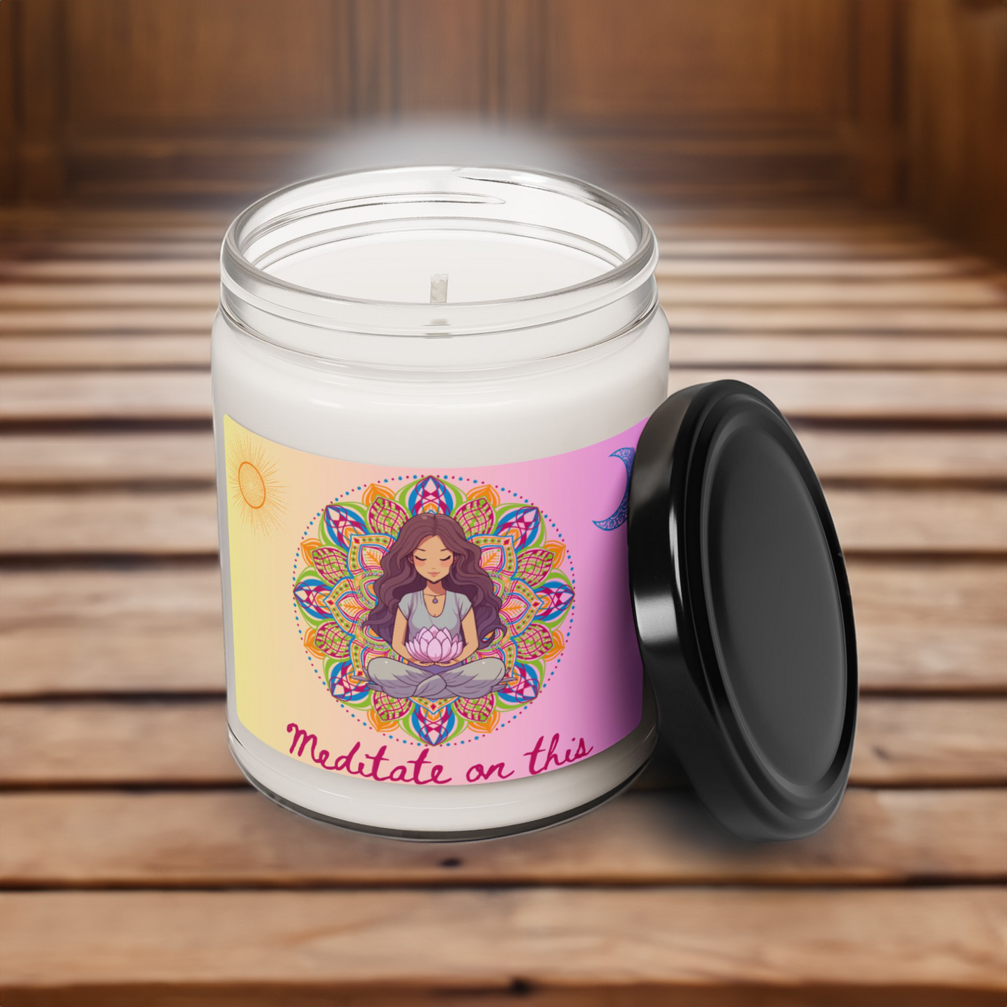 Meditate On This Candle (Scented Soy Candle, 9oz)