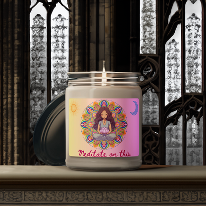 Meditate On This Candle (Scented Soy Candle, 9oz)